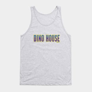 "DINO HOUSE" title - Disnerland Parody Tank Top